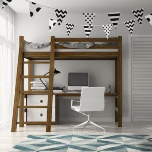 Loft Beds with Integrated Desks