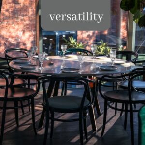 versatility of Black Outdoor Chairs 