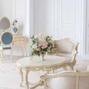 Rococo-style classic furniture 