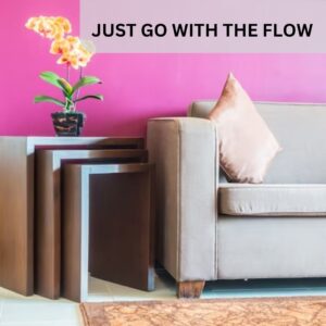 Free photo couch with a wooden furniture