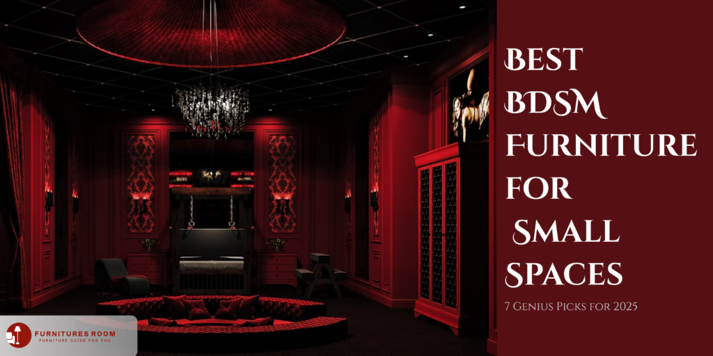 a private BDSM rooom with compact BDSM furniture