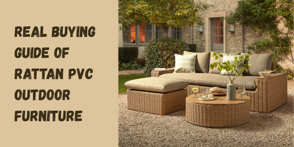 Rattan PVC outdoor furniture 